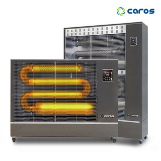 캐로스 전기식 원적외선 튜브히터 돈풍기 업소용 산업용 대형 전기난로, 66평형