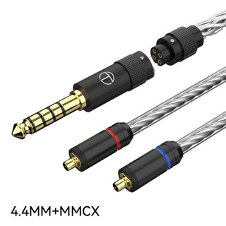 TRN T3 Pro 헤드폰 교체 라인 MMCX/0.75/0.78/QDC/S/C 핀 8셀 실버 업그레이드 라인 KZ Castor D-Fi ZSN Pro SE215 BLON 라인