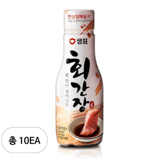 샘표 회간장, 10개, 200ml