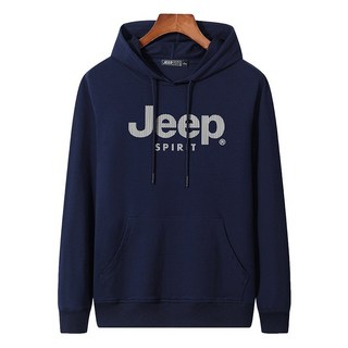 JEEP SPIRIT 남녀공용 베이직 후드 티셔츠