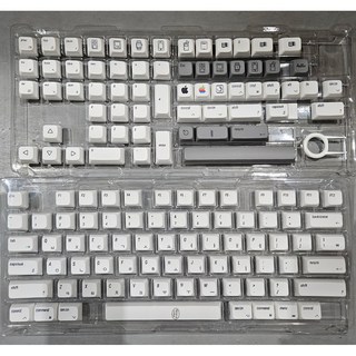 New 사과 키캡 PBT XDA 염료승화 영문/한글, XDA 영어각인