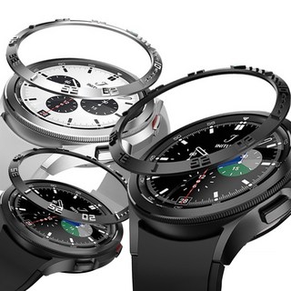 3D 입체사출 갤럭시워치4 베젤링케이스 40 42 44 46mm, 베젤링블랙 40mm