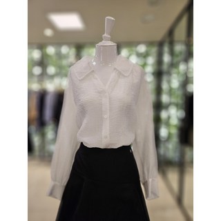 [듀엘] DEWE브이카라 셔츠 블라우스