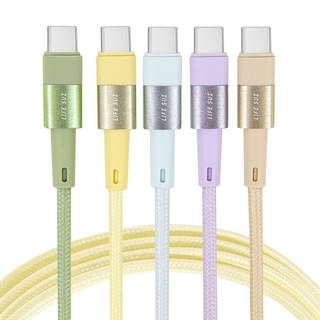 라이프썸 C to C 타입 60W 고속충전 케이블 1.5M