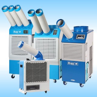 웰템 15㎡ 캠핑용 미니 이동식 에어컨 WPC-1700