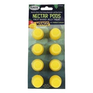 Exotic 엑소틱 조류 포유류 간식 넥타 팟 요거트 젤리 16g Nectar Pods Yogurt, 1개