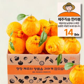 제주농원 14Brix 당도선별 한라봉 가정용, 1개, 3kg(15과 내외)
