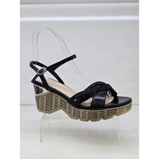 미소페 여성 스트랩 통굽 샌들 8CM 112424009IlK1071111