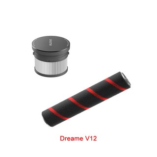 DREAME 무선 진공 청소기용 HEPA 필터 롤러 브러시 세척 가능 고효율 V10XR V12PRO, 1개