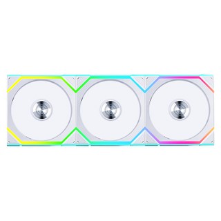 LIAN LI UNl FAN SL Wireless 120 리버스 화이트 3팩 컨트롤러 포함