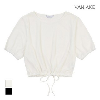 반에이크 밑단스트링 티셔츠 VB36BLU202Z