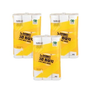 노브랜드 3겹 화장지 30M X 30롤 3팩 33m 30개입 3개 상품 이미지