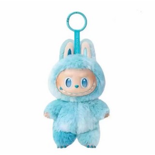 팝마트 POPMART 라부부 Labubu THE MONSTERS 하이라이트 시리즈 인형 키링(17cm), 블루_hope