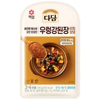(냉장)다담 우렁강된장140g, 140g, 12개