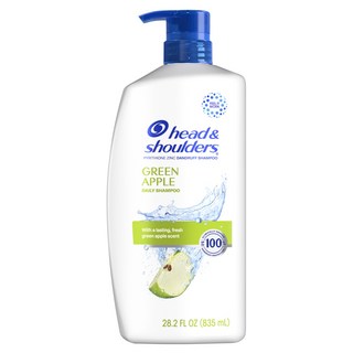 헤드앤숄더 그린애플 데일리 샴푸, 835ml, 1개