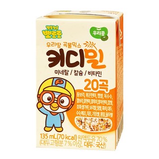 아기 어린이 두유 키디밀 식사대용 균형영양식, 1개, 135ml