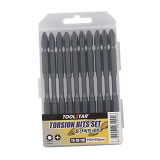툴스타 TS-TB-110 토션 비트 세트 PH2 110mm 양면, 본상품