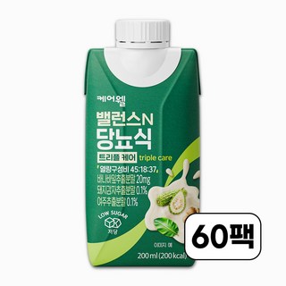 케어웰 밸런스N 당뇨식 트리플 케어, 60개, 200ml
