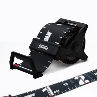 피싱템 라팔라 롤줄자 RCDRR-150cm, 블랙, 1개