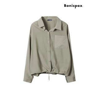 보니스팍스 베이직 스트링 포켓 셔츠 XP4SH001M0
