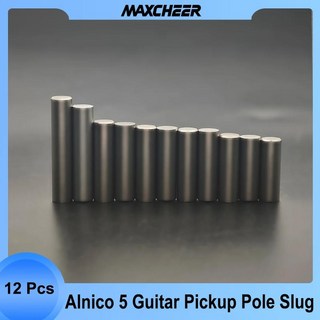 알니코 일렉트릭 기타 험버커 픽업 폴피스 자석 슬러그 로드, 4. 5x17mm 12pcs, 12개