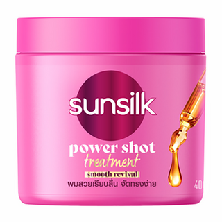 썬실크 헤어트리트먼트 400ml 핑크 (smooth revival), 3개