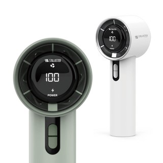 슈틸루스터 ST-PF100 초강력 터보 100단 휴대용 미니 손선풍기 화이트