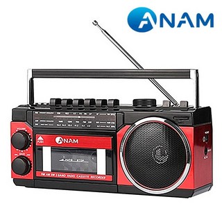 라디오 카세트 아남 A-36 AM FM USB SD카드 음악재생 화이트, 정드림닷컴 본상품선택