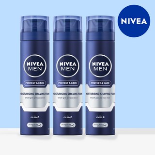 니베아 맨 프로텍트 앤 케어 쉐이빙 폼 250ml 3개