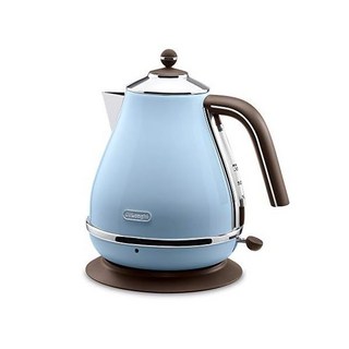 드롱기 전기 주전자 1L 아이코나 빈티지 KBOV1200J-AZ Azzurro Blue