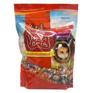 스위트 프리미엄 햄스터 사료, 700g, 1개