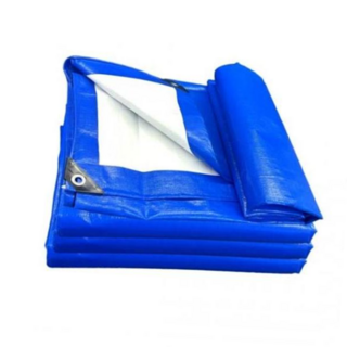 고퀄리티 양면 투컬러 타포린 방수포 천막 블루2mX3m, 방수포(블루2mX3m)