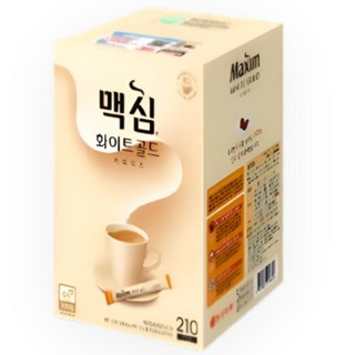 맥심 화이트 골드 커피믹스, 11.7g, 210개입, 1개