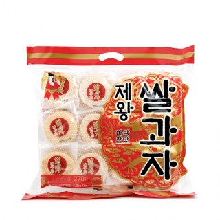 제왕쌀과자 바삭한맛, 270g, 1개