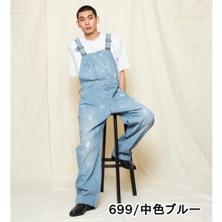 Lee 공식 NEW DUNGAREES 멜빵 팬츠 데님