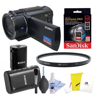 소니정품 FDR-AX43A + 128GB + ECM-W3S 무선마이크 외 브이로그 유튜브팩
