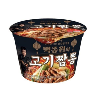 백종원 고기짬뽕 105g, 10개