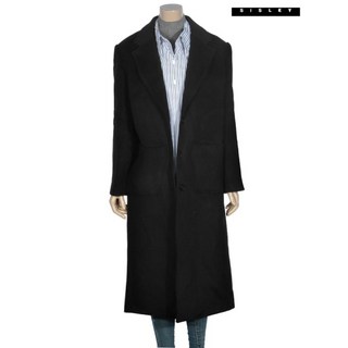시슬리 테일러드 단직 싱글 롱코트 SACTD1461_BK 마감임박!!!