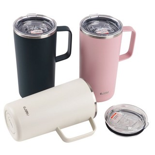 엄지척 에지리 댄디 머그 600ml, 딥그린