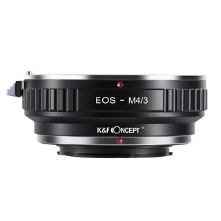 K &amp; F CONCEPT for EOS-M4/3 렌즈 마운트 어댑터 Canon EOS EF M4/3 MFT 올림푸스 펜 및 파나소닉 루믹스 카메라 용, [01] Thirds, [01] 캐논 EF (EOS), 1)Thirds - 캐논 EF (EOS)