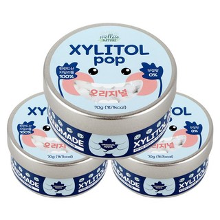 수제 장인 자일리톨 팝 캔디 사탕, 70g, 3개