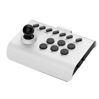 월광보합 오락기 40S 무선 유선 스위치 PS4 PS3 Ultimate Pandora Box PC XBOX 안드로이드 IOS 휴대폰용 아케이드 게임 스틱 조이스틱 컨트롤러, 1개, 03 white black