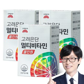 고려은단 멀티비타민 올인원, 60정, 3개
