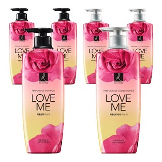 엘라스틴 퍼퓸 러브미 샴푸600ml+컨디셔너600ml, 3개, 600ml