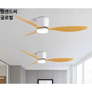 조명실링팬 선풍기등 무소음 국산 인테리어 대형 천장, 조명-52인치 화이트