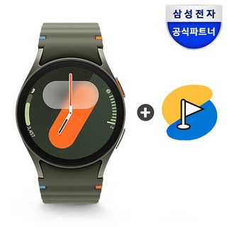 삼성 갤럭시 워치7 골프 에디션 (스마트캐디 1년 이용권 포함), GPS + 블루투스, 40mm, 그린