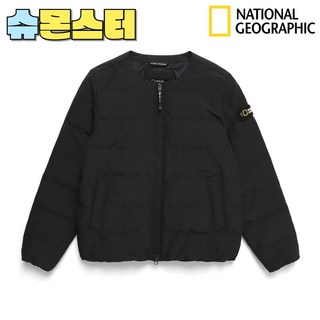 (슈몬스터) 내셔널지오그래픽 여성 헤론 U넥 경량 구스 다운 점퍼 패딩 24년형