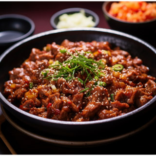 제육볶음 이제육식 한정식 완조리 350g 조리전 450g, 1개
