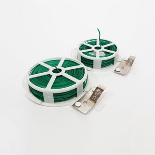 칼라타이 빵끈 원예 식물 고정용 철끈 20M/50M, 20M, 20M, 1개