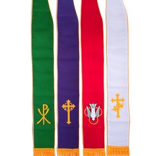 스톨 절기 2장 4색 기독교백화점